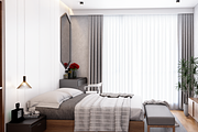 3D Interior Design, Apartment Mockup, an Architecture 3D Model by Arthitecture Home (Thumbnail 6 of 9)