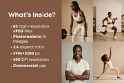 Black Woman Wellness Stock Photos, a Sports & Recreation Photo by Selenique Studio (Thumbnail 2 of 12)
