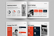 Annual Report Template Landscape, a Brochure Template by ContestDesign (Thumbnail 4 of 5)