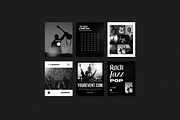 music festival / Social Media Kit, a Social Media Template by Lookslabs (Thumbnail 2 of 8)