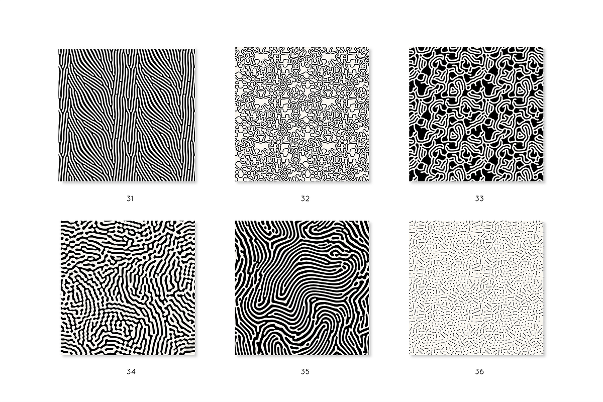 Biophilic Patterns Bundle, a Pattern Graphic by Curly_Pat (Photo 8 of 13)