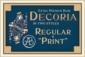 Decoria: Classic Poetic Serif