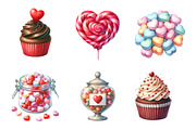 Chocolate & Candy Valentine PNG, an Illustration by Design Market (Thumbnail 5 of 5)