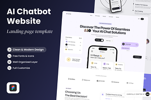 AI Chatbot Mobile App Showcase, an App Template by SLAB! Design