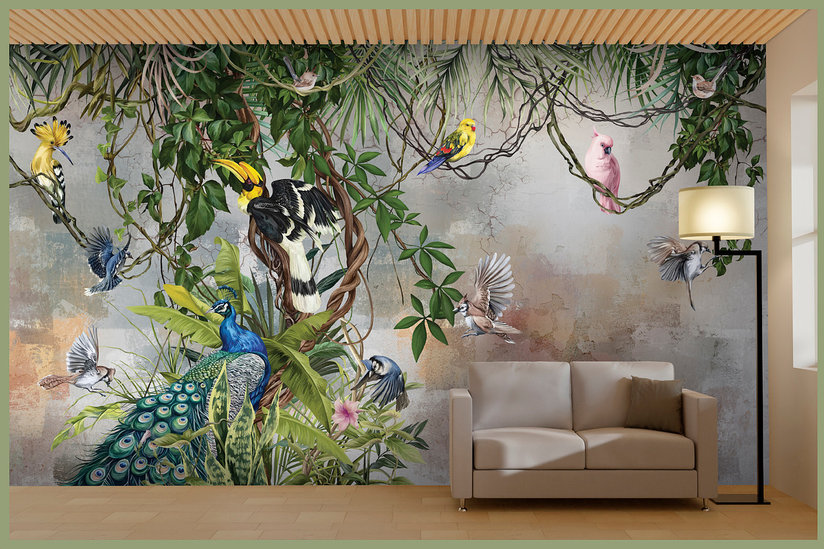 Bird Garden, a Wallpaper Graphic by art_gallery (Photo 7 of 12)