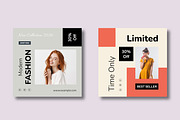 Modern Fashion Social Media Template, a Social Media Template by MightyDesign (Thumbnail 3 of 8)