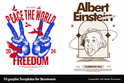 Graphic Templates for Streetwear, a Graphic by Irhasalfahad (Thumbnail 2 of 3)