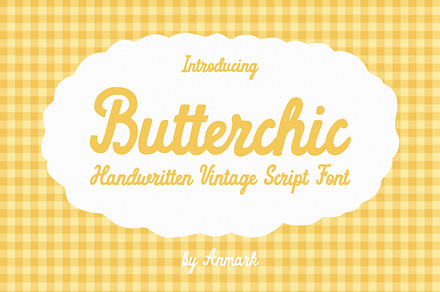 Butterchic Vintage Script Font