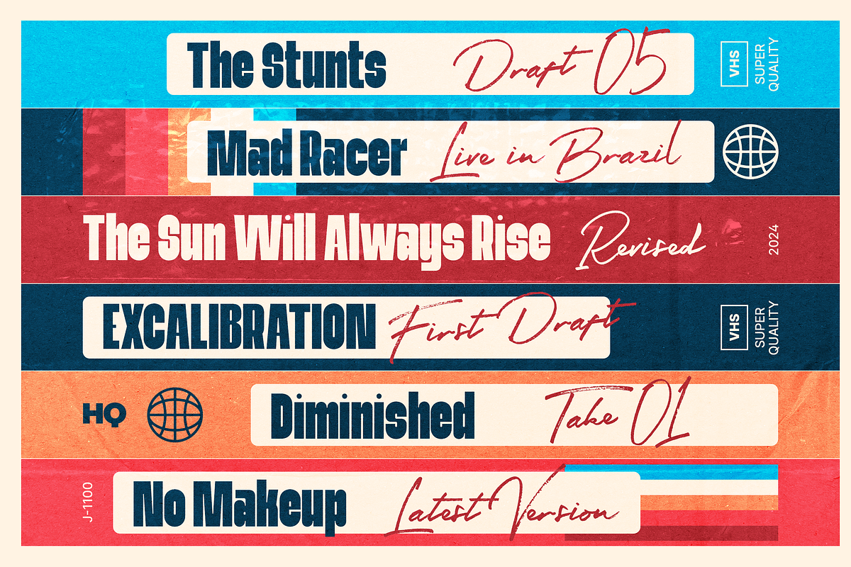 Ogurane - Retro Bold Fonts, a Sans Serif Font by Ian Irwanwismoyo (Photo 6 of 7)