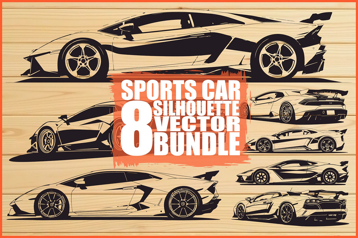 Fast Car Bundle, an Illustration by balal (Photo 1 of 9)