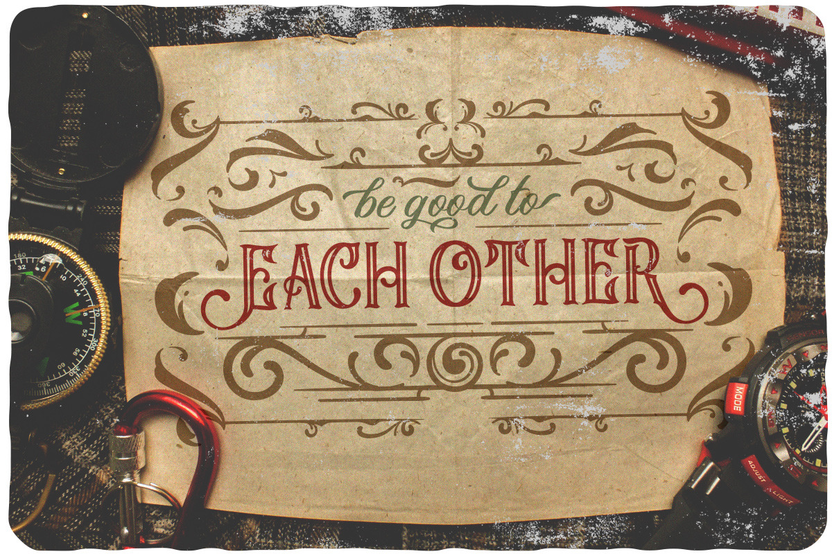 Black Arcade, a Script Font by Vintage Division (Photo 8 of 20)