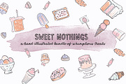 Sweet Nothings, a Decorative Illustration by Rawberry Strubarb Ink. (Thumbnail 1 of 6)