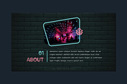 Cromagnon - Neon Keynote Template, a Presentation Template by deasign (Thumbnail 2 of 15)