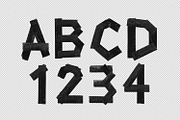 Tape Black Font, a Sans Serif Font by Handmadefont (Thumbnail 14 of 15)