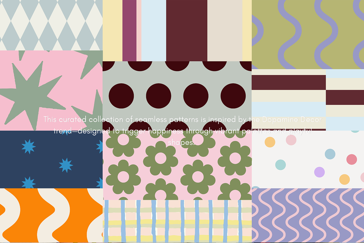 100 Domapine Room Seamless Pattern, a Pattern Graphic by Kristina&Co (Photo 2 of 15)