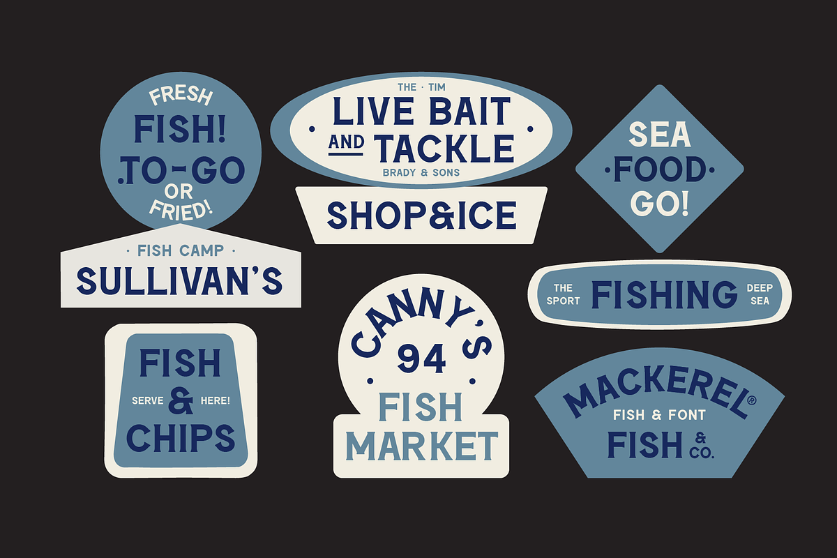SFC Mackerel (Refined) - Font Duo, a Serif Font by Skilline Supply Co. (Photo 20 of 22)