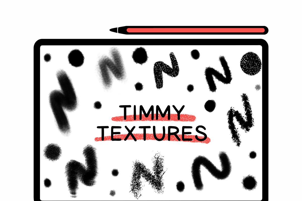 TIMMY TEXTURES - For Procreate, a Brushes & More by VisualTimmy (Photo 4 of 4)