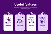 Animated Girly Doodles, an Outline Icon by Vectors Market (Thumbnail 3 of 4)