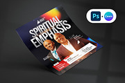 Spiritual Church Flyer Portrait, a Social Media Template by Vintage Impressions (Thumbnail 2 of 6)