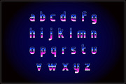 Retrofuturism OTF Vapor Wave Font, a Sans Serif Font by Ckybe's Corner (Thumbnail 3 of 10)