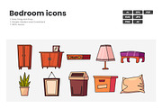 Bedroom Icon Pack, a Duotone Icon by erifqizeicon (Thumbnail 3 of 3)