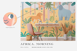 Africa. Wall Mural. Art Print