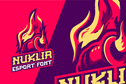 Savana Esport Display Font, a Font by IHDSTD (Thumbnail 5 of 5)