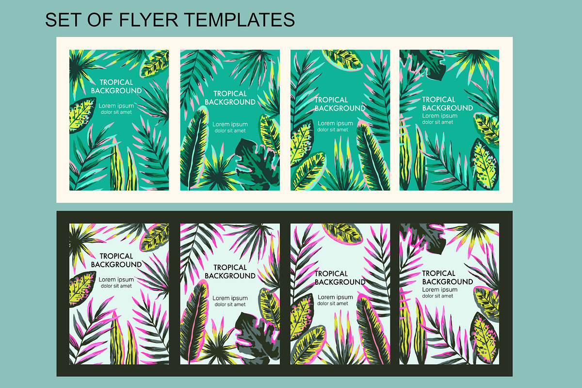 Neon tropical collection, a Pattern Graphic by Robusta (Photo 19 of 22)