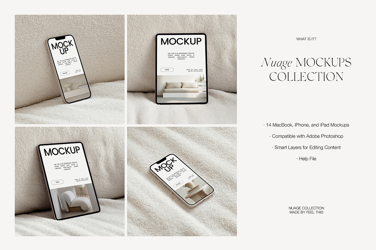 MacBook iPhone iPad Mockups Download