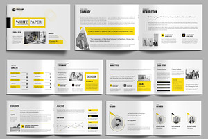 White Paper Template, a Brochure Template by MightyDesign