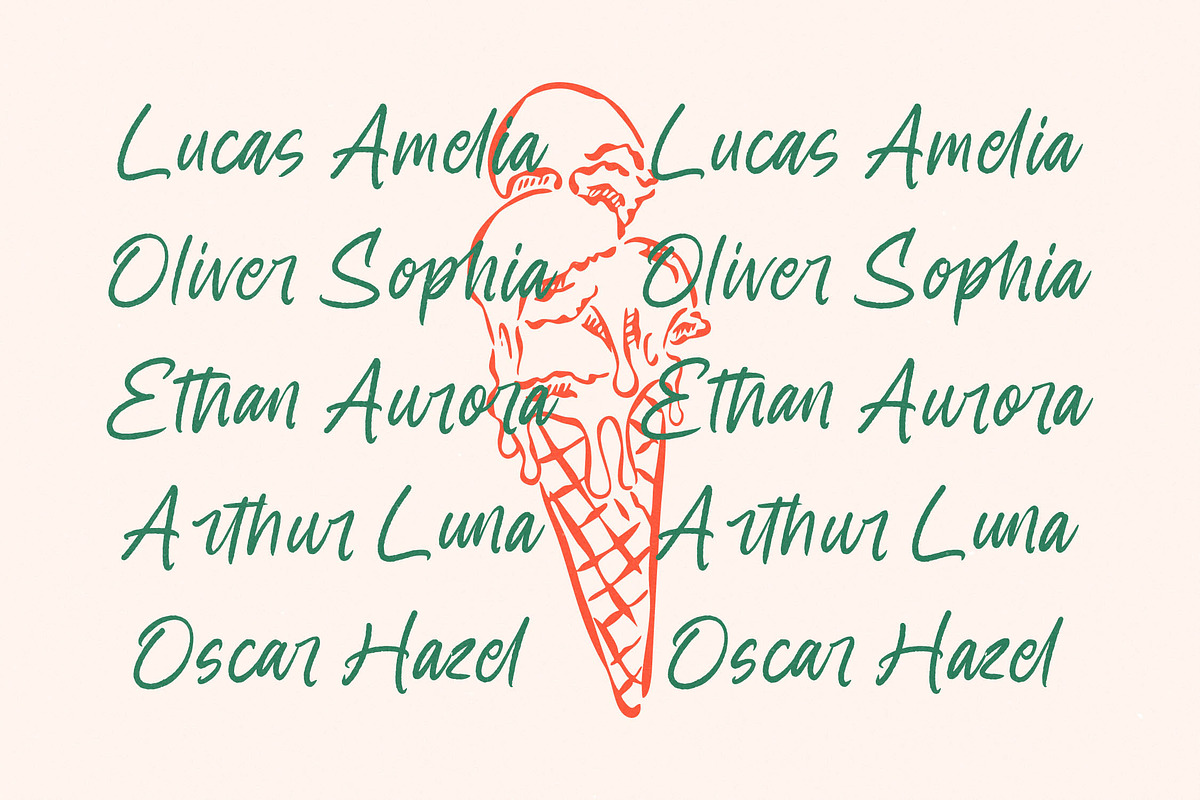 Pink Fields Modern Handbrush Font, a Script Font by stylishtype.co (Photo 11 of 20)