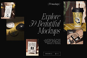 MOKKO - Coffee branding mockups, a Packaging Mockup by Creatoom (Thumbnail 2 of 14)