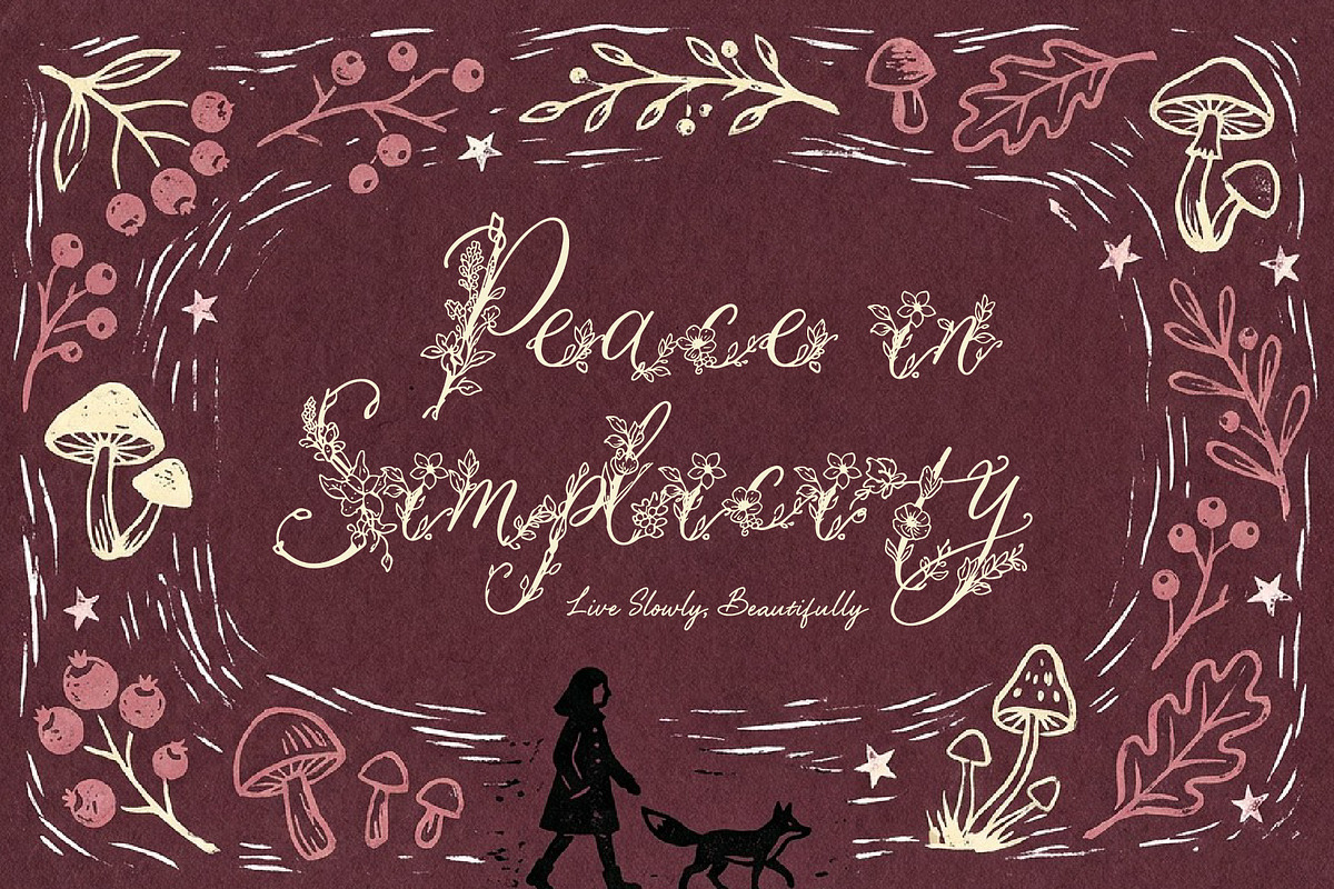 MiRohlWay - Floral Elegant Script, a Script Font by HypeWorksCo (Photo 9 of 20)