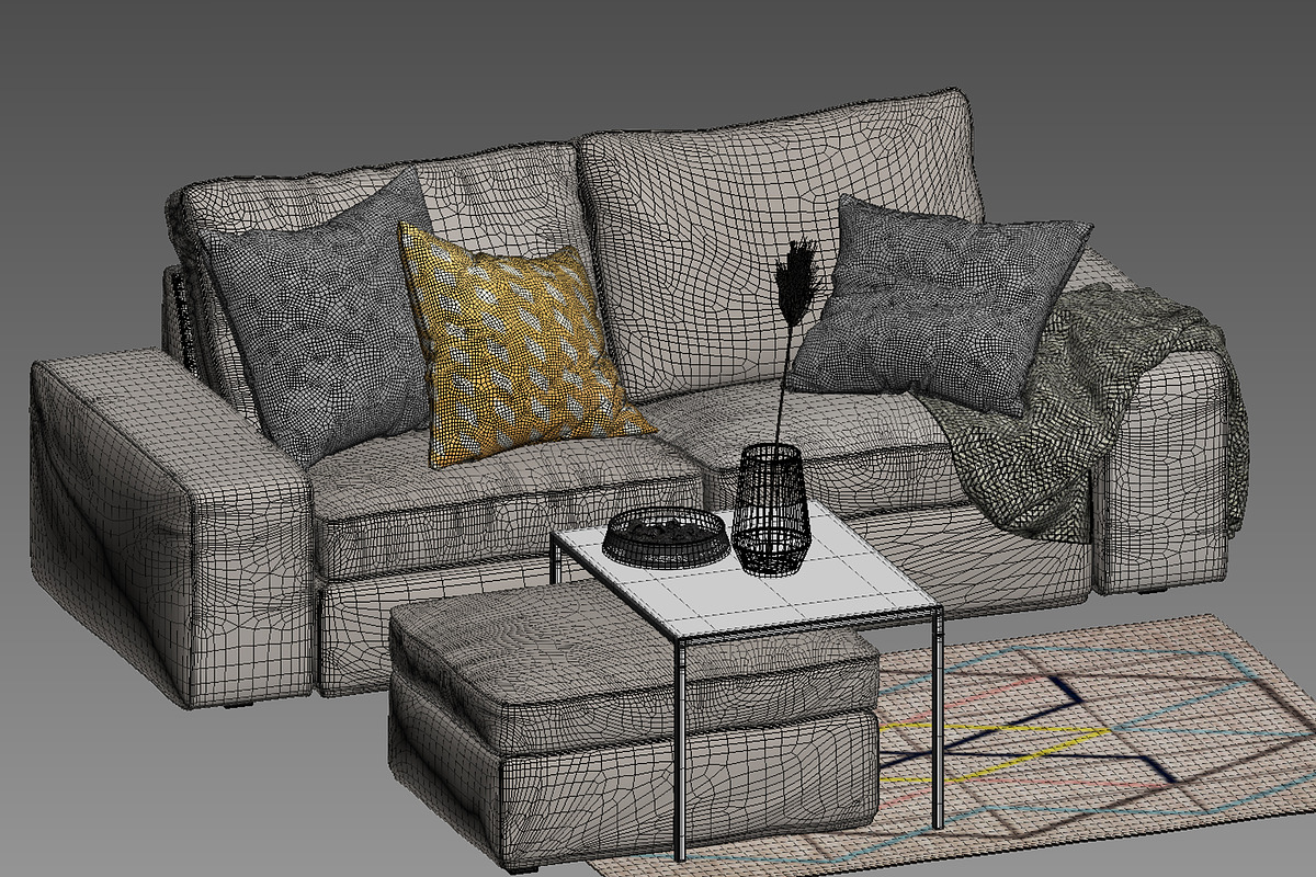 6 sofas set 3d model, a Furniture 3D Model by 3dmitruk (Photo 21 of 70)