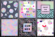 30 Holographic Prints Set, a Decorative Illustration by Olha Kostiuk (Thumbnail 4 of 6)