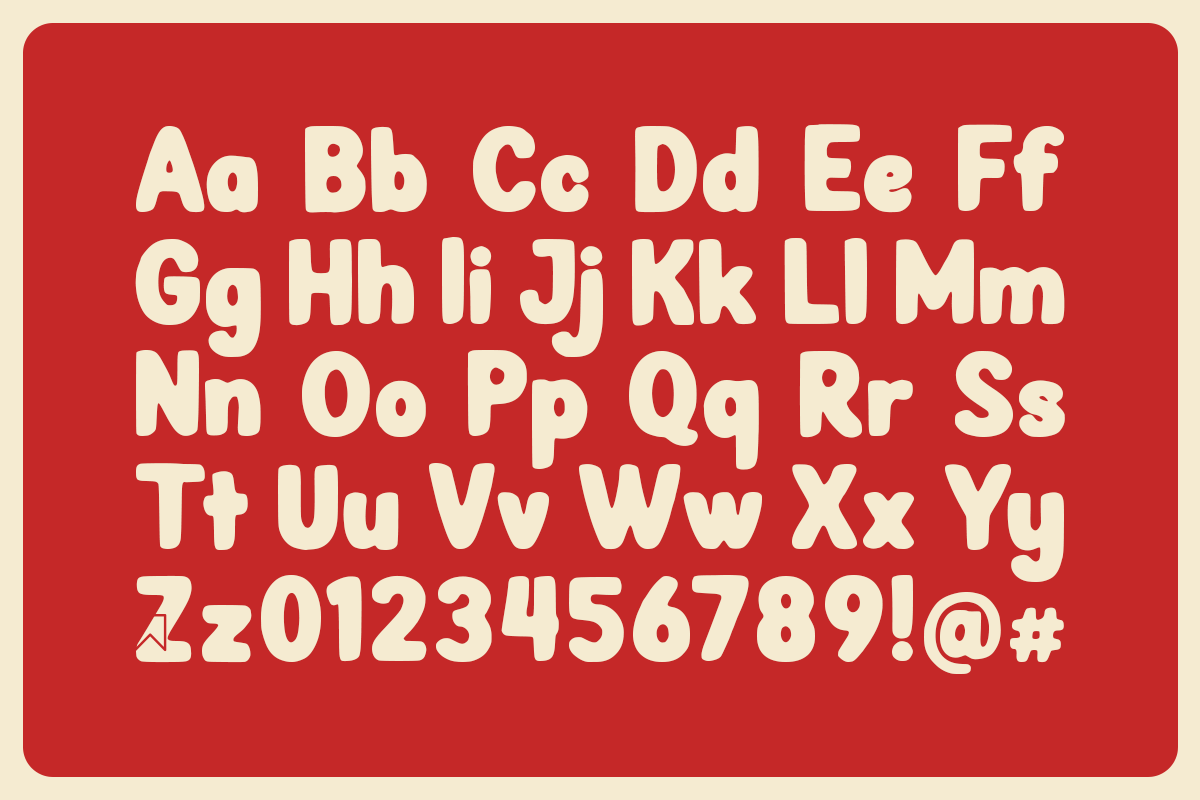 Bomega - Food Branding Bold Font, a Sans Serif Font by Pandeka Studio (Photo 9 of 9)