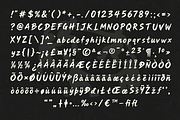 Sunday Burden Bold Raw Brush, a Handwritten Font by Typetemp Studio (Thumbnail 6 of 10)