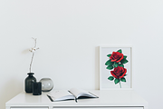 Red Rose Floral Premium PNG, a Decorative Illustration by Graphicspixel (Thumbnail 2 of 4)