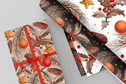 Christmas Set 2, a Background Graphic by Yulia Ogneva (Thumbnail 7 of 7)