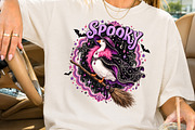 Spooky Witch Duck Sublimation PNG, a Seasonal Illustration by Rose Art (Thumbnail 2 of 4)
