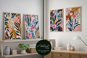 103.Abstract Foliage, a Background Graphic by Vibrand Studio (Thumbnail 1 of 9)
