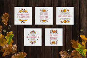 50 Thanksgiving greeting cards, a Decorative Illustration by AV Design (Thumbnail 6 of 10)