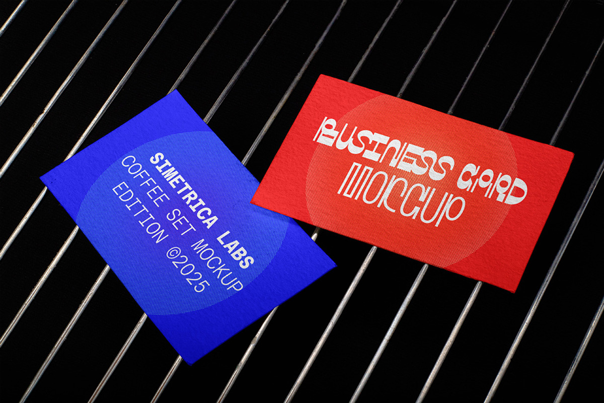 Business Card Mockup - VOL 4, a Product Mockup by Simetrica Labs (Photo 3 of 3)