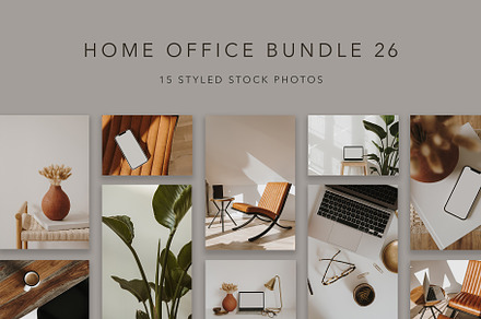 Home Office Bundle 26, a Business Photo by Floral Deco