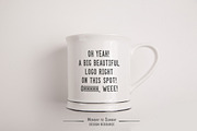 7 Coffee Cups Logo Mockups!, a Cups & Container Mockup by Snark Heart (Thumbnail 8 of 8)