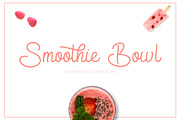 Smoothie Bowl Script Font, a Script Font by Pulp Creative Studios (Thumbnail 8 of 8)