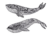 Animals in zentangle doodle style, an Illustration by Tierre3012 (Thumbnail 16 of 23)