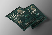 Green Modern Eid Al Adha Flyer, a Flyer Template by Neermana (Thumbnail 3 of 4)