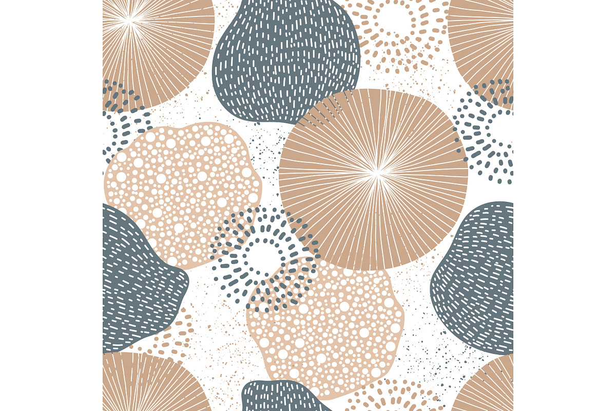 Seamless trend pattern outline hand, a Pattern Graphic by RoMashkaVector