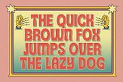 TNSC Gizard - Psychedelic Font, a Sans Serif Font by The Native Saint Club (Thumbnail 13 of 13)